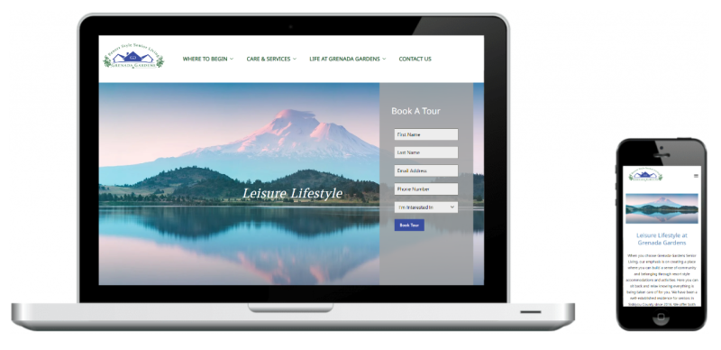 grenadagardens.com screenshot