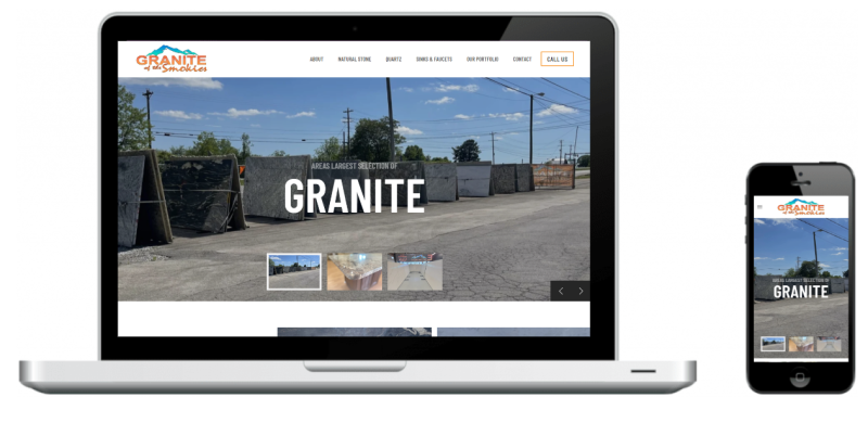 graniteofthesmokies.com screenshot