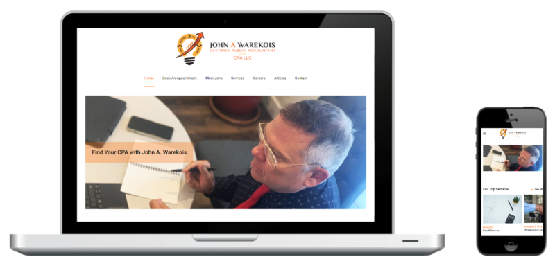 Oregontaxcpa.com screenshot